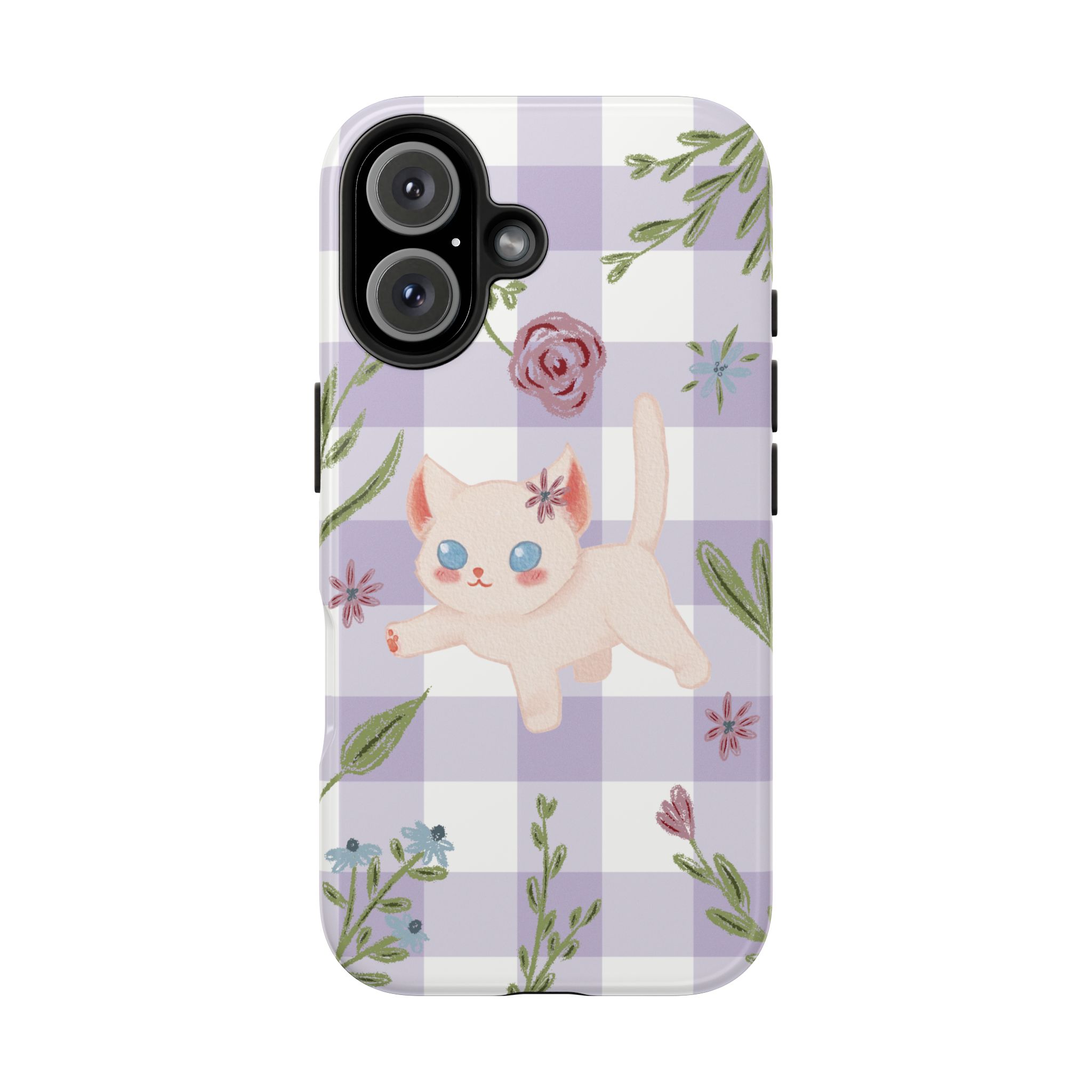 "Whiskers & Wildflowers" Phone Case - Image 101