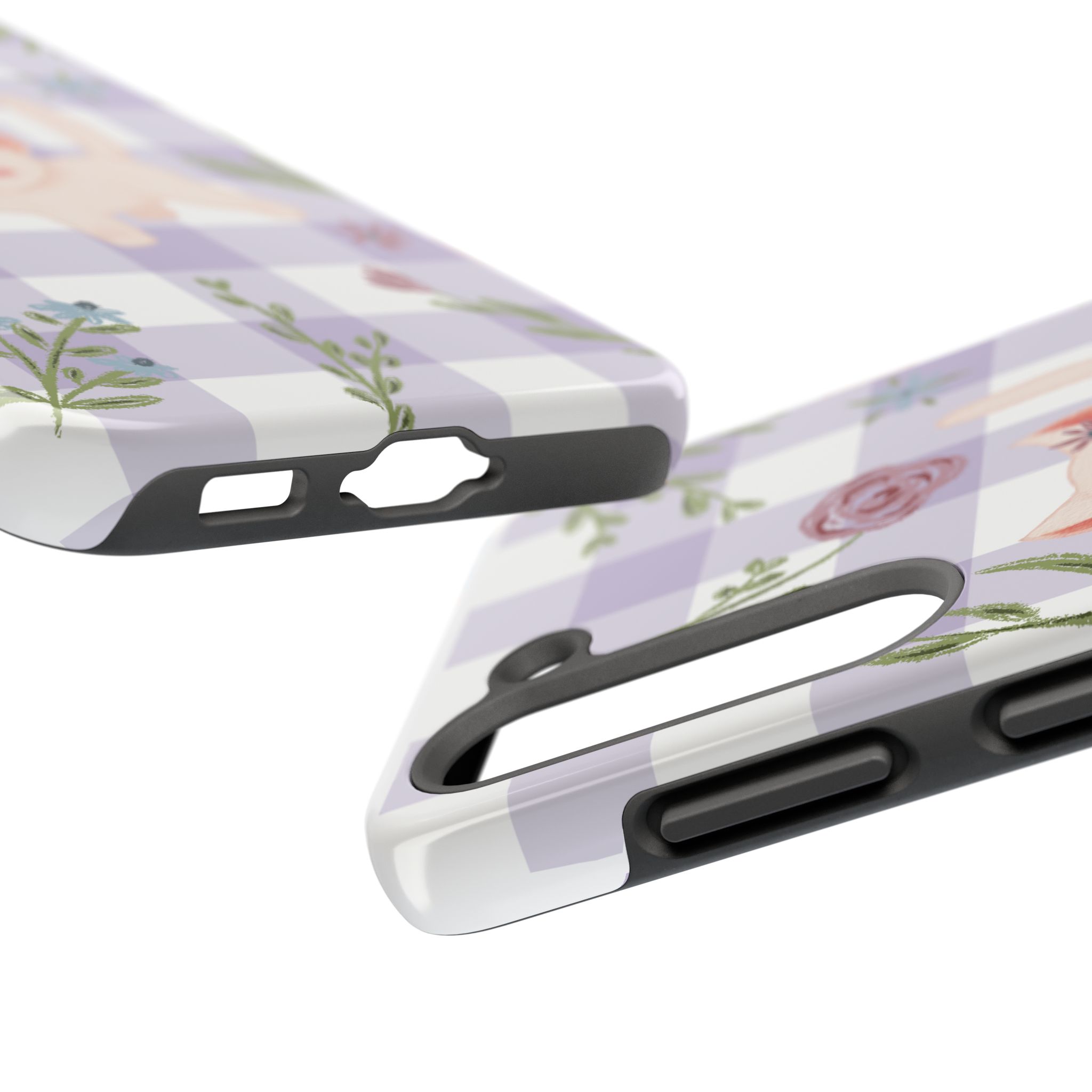 "Whiskers & Wildflowers" Phone Case - Image 88