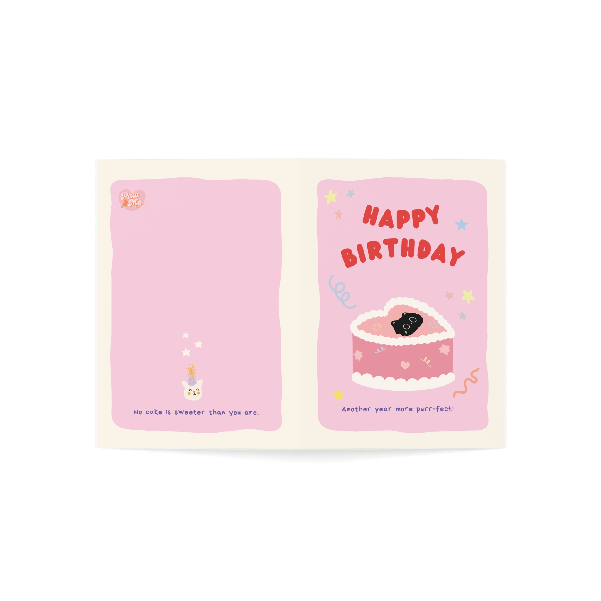 "Another Year More Purrfect" Birthday Card - Image 11