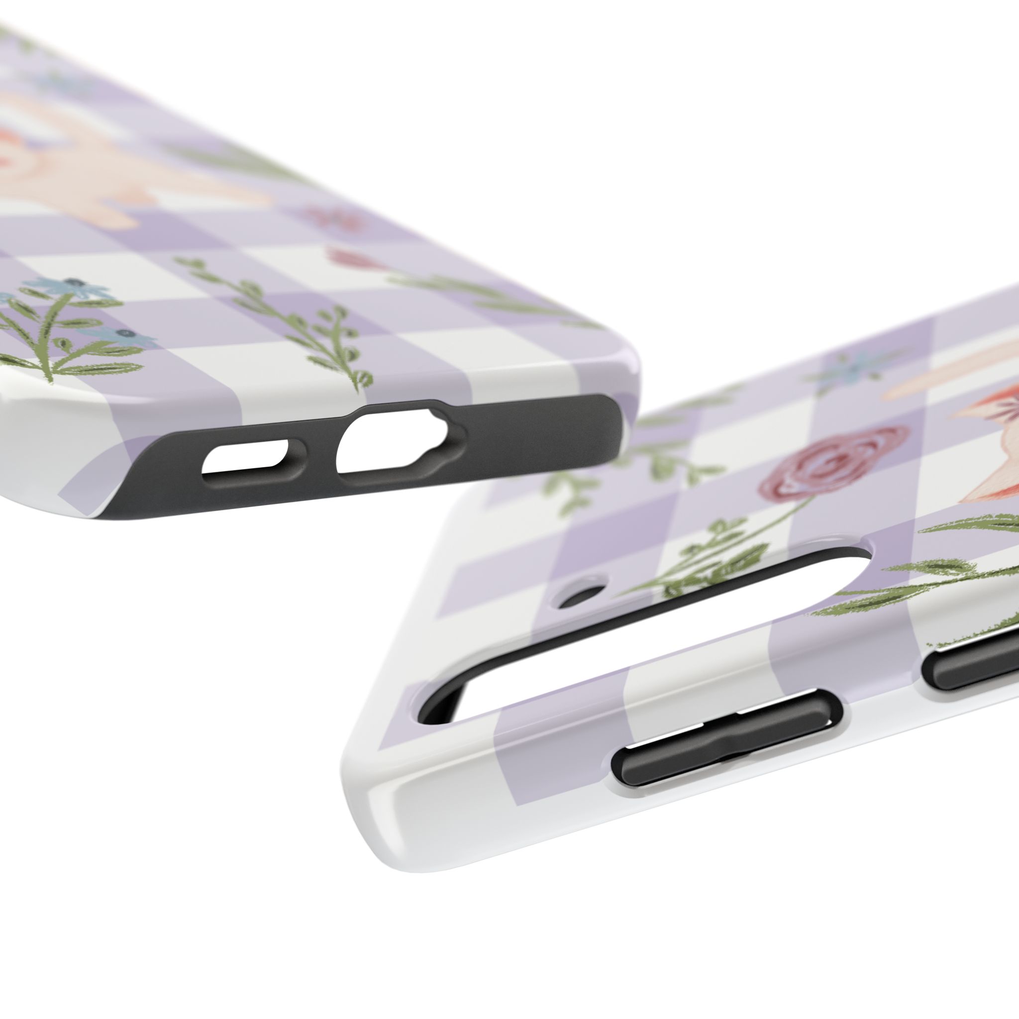 "Whiskers & Wildflowers" Phone Case - Image 84