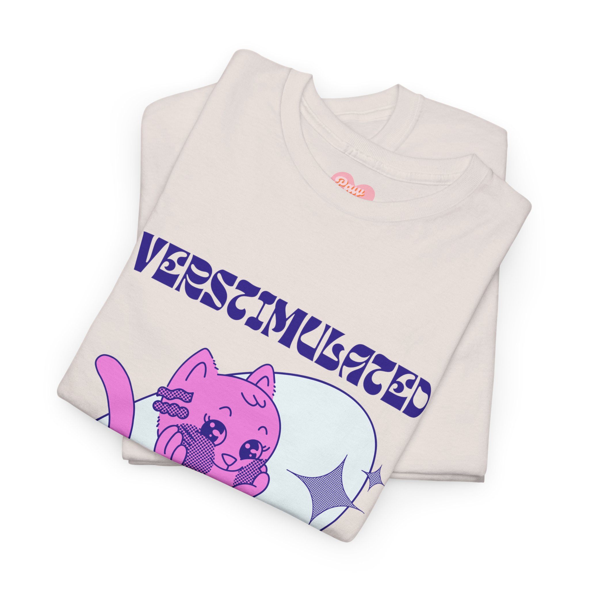 “Overstimulated but still adorable” Tee - Image 2