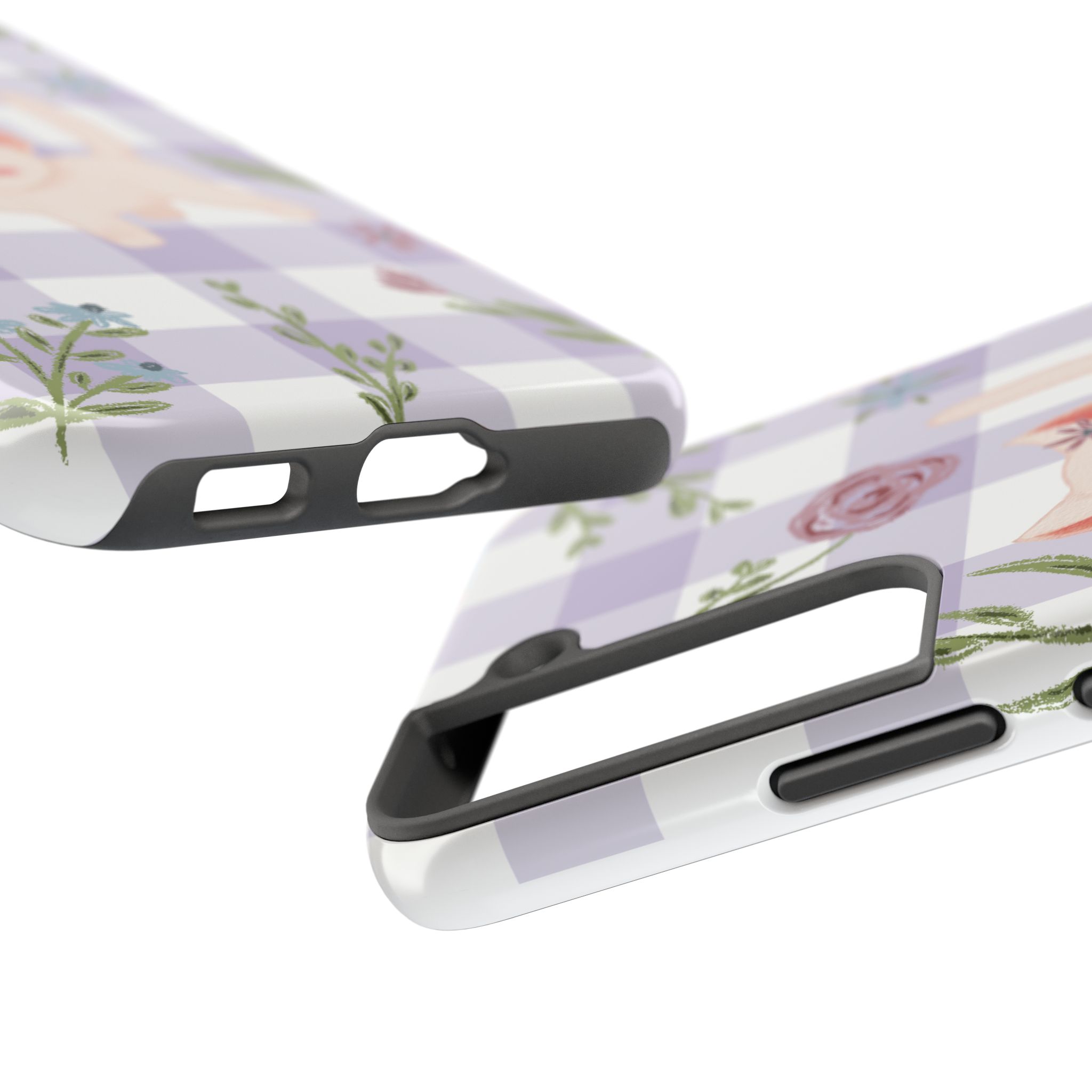 "Whiskers & Wildflowers" Phone Case - Image 92