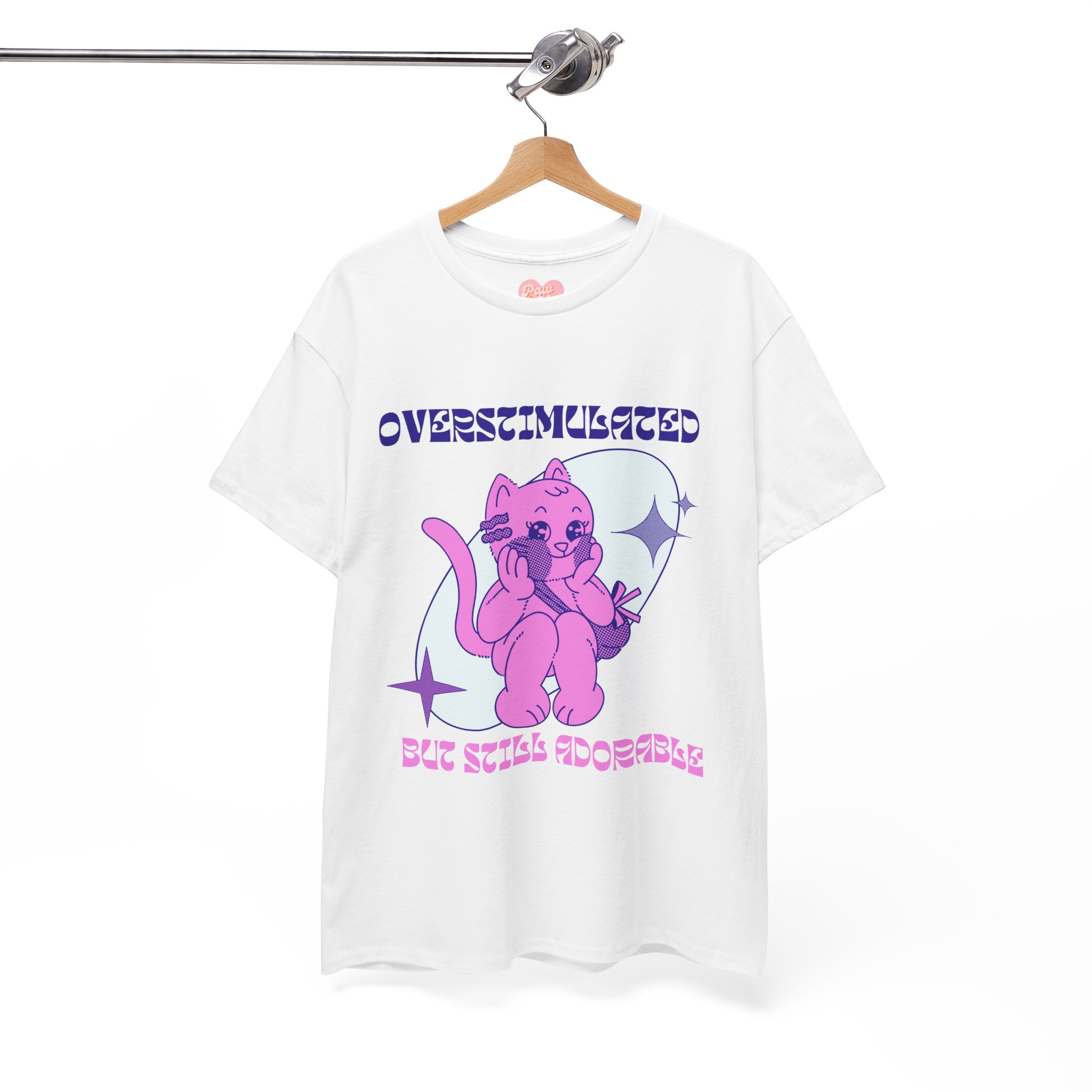 “Overstimulated but still adorable” Tee - Image 7